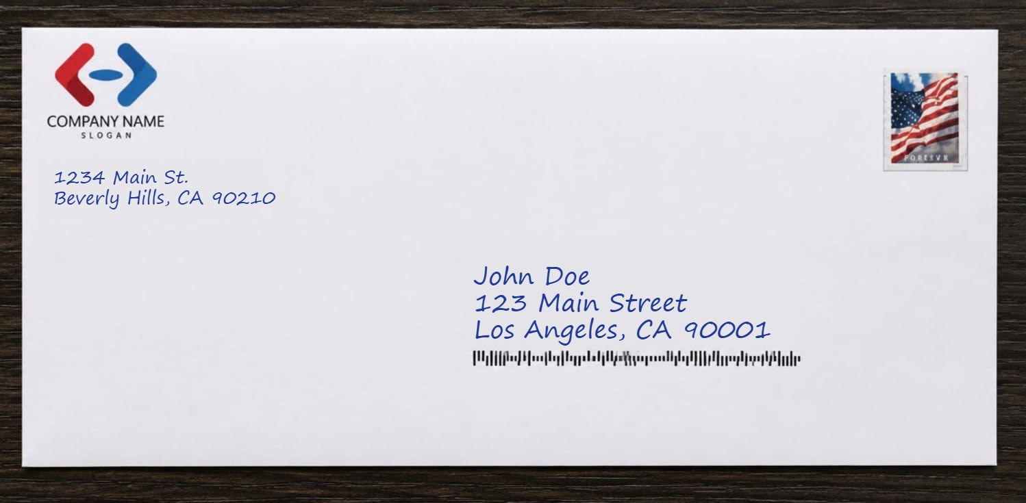 Branded Envelope Style C