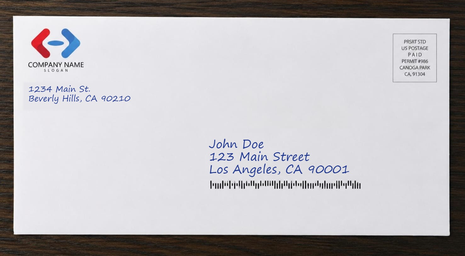 Branded Envelope Style D
